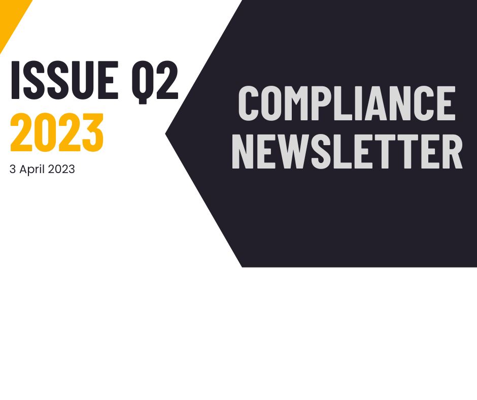 Compliance Newsletter Cover